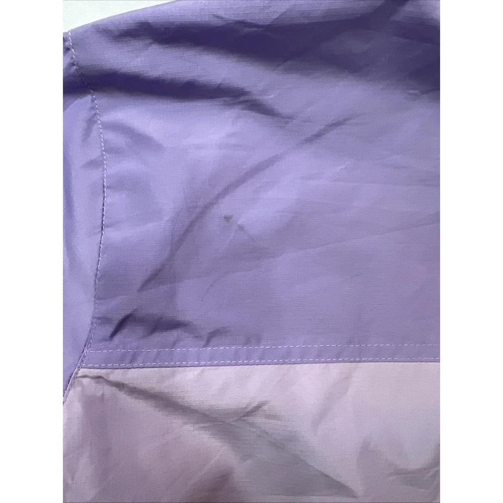 Eddie Bauer‎ S 7/8Girls Kids 3-in-1 Jacket Light Weight Windbreaker Rain Plum499